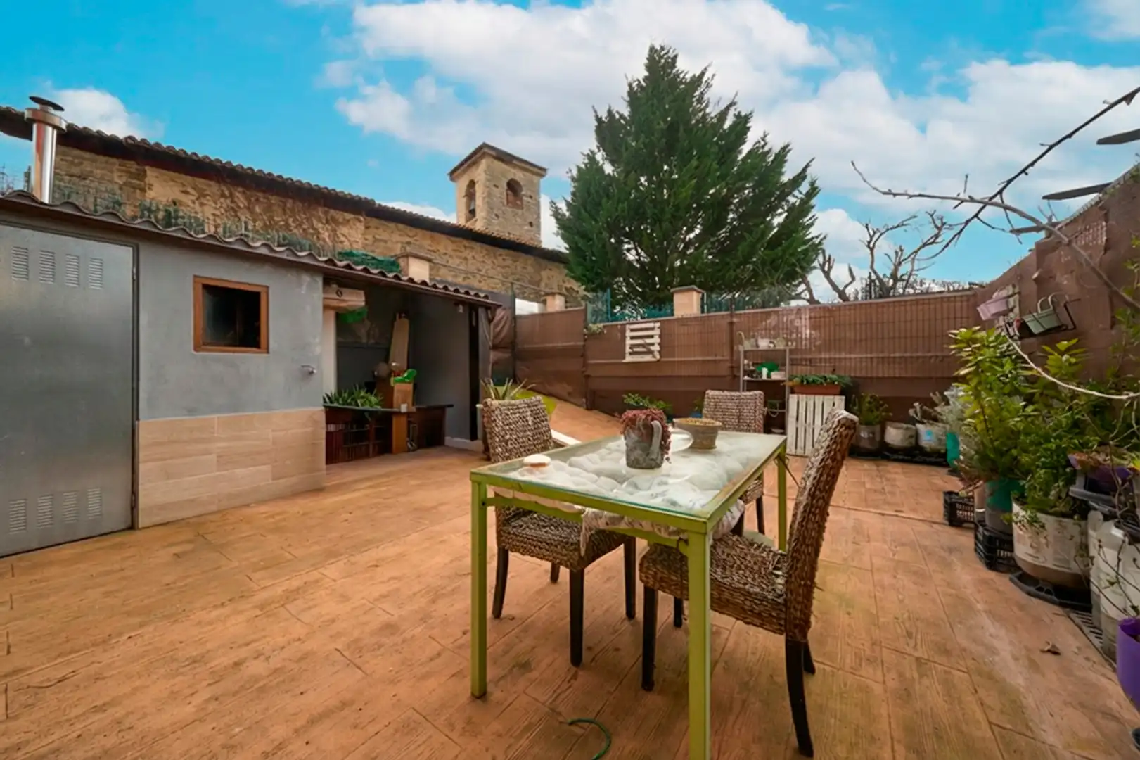 Terrassa de Casa adosada en venda en Vitoria - Gasteiz amb Jardí privat, Terrassa i Traster