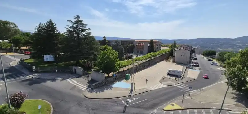 Exterior view of Flat for sale in Plasencia  with Air Conditioner, Heating and Private garden