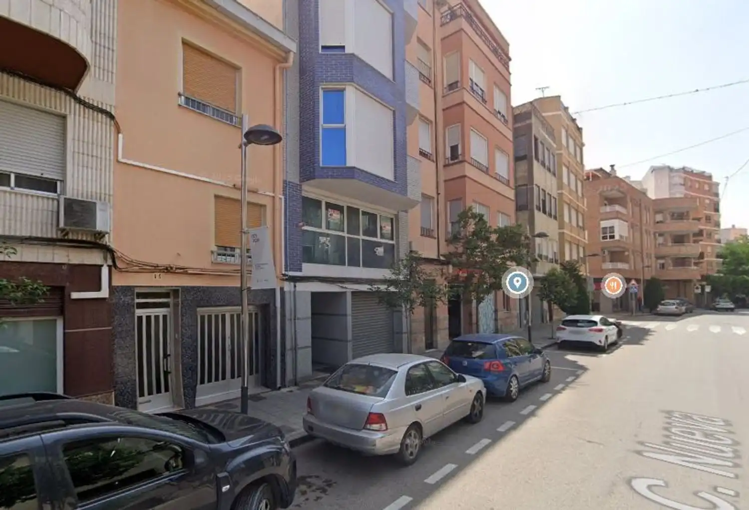 Vista exterior de Ático en venta en Villena