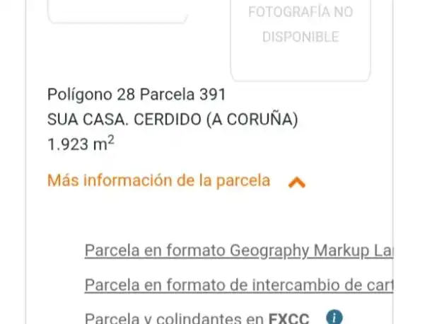 Parking de Terreno en venta en Cerdido