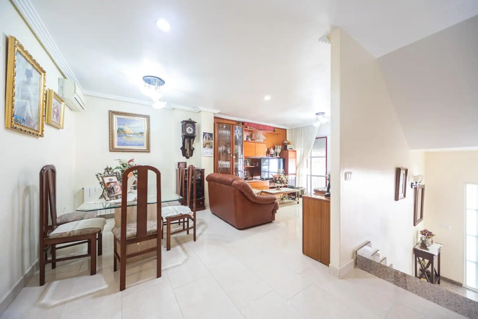 Sala de estar de Dúplex en venta en Alcantarilla con Aire acondicionado, Calefacción y Terraza