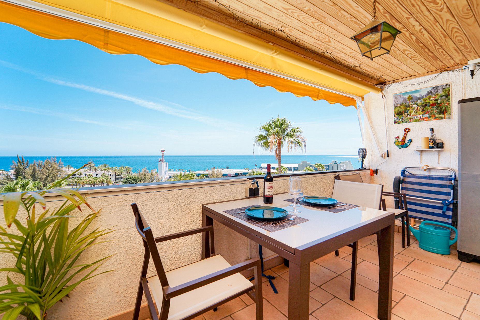 Terrassa de Apartament en venda en San Bartolomé de Tirajana amb Aire condicionat, Terrassa i Piscina