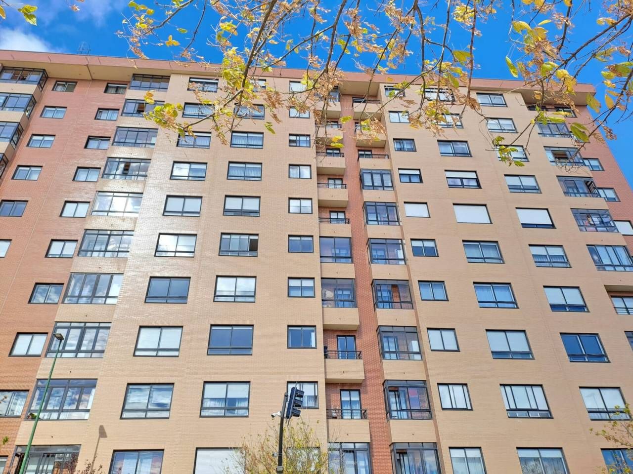 Vista exterior de Piso en venta en Burgos Capital con Calefacción, Parquet y Terraza