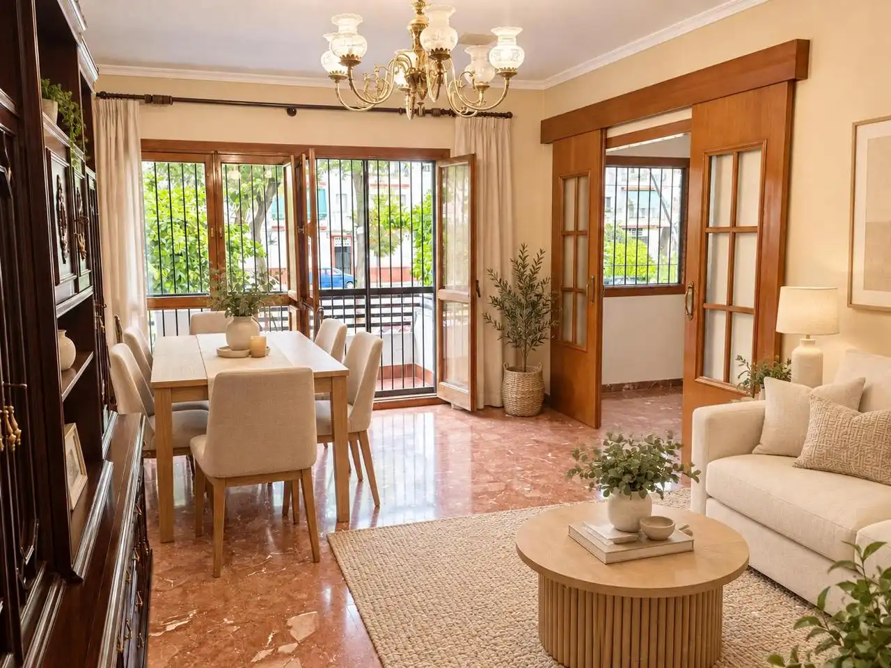 Dining room of Ground floor for sale in Écija  with Air Conditioner, Terrace and Storage room