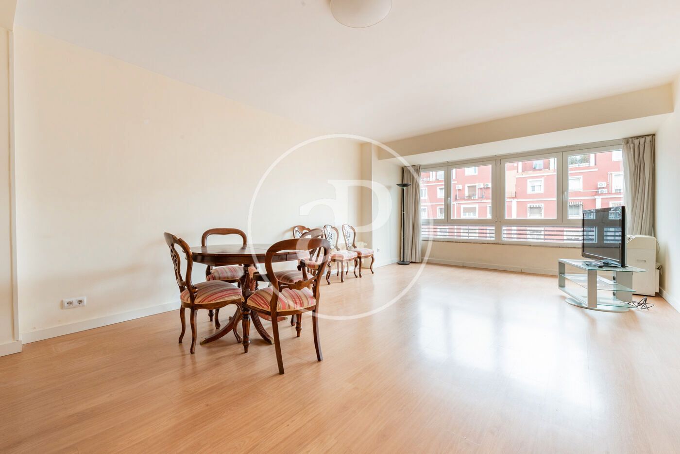 Dining room of Flat for sale in  Madrid Capital  with Air Conditioner and Heating