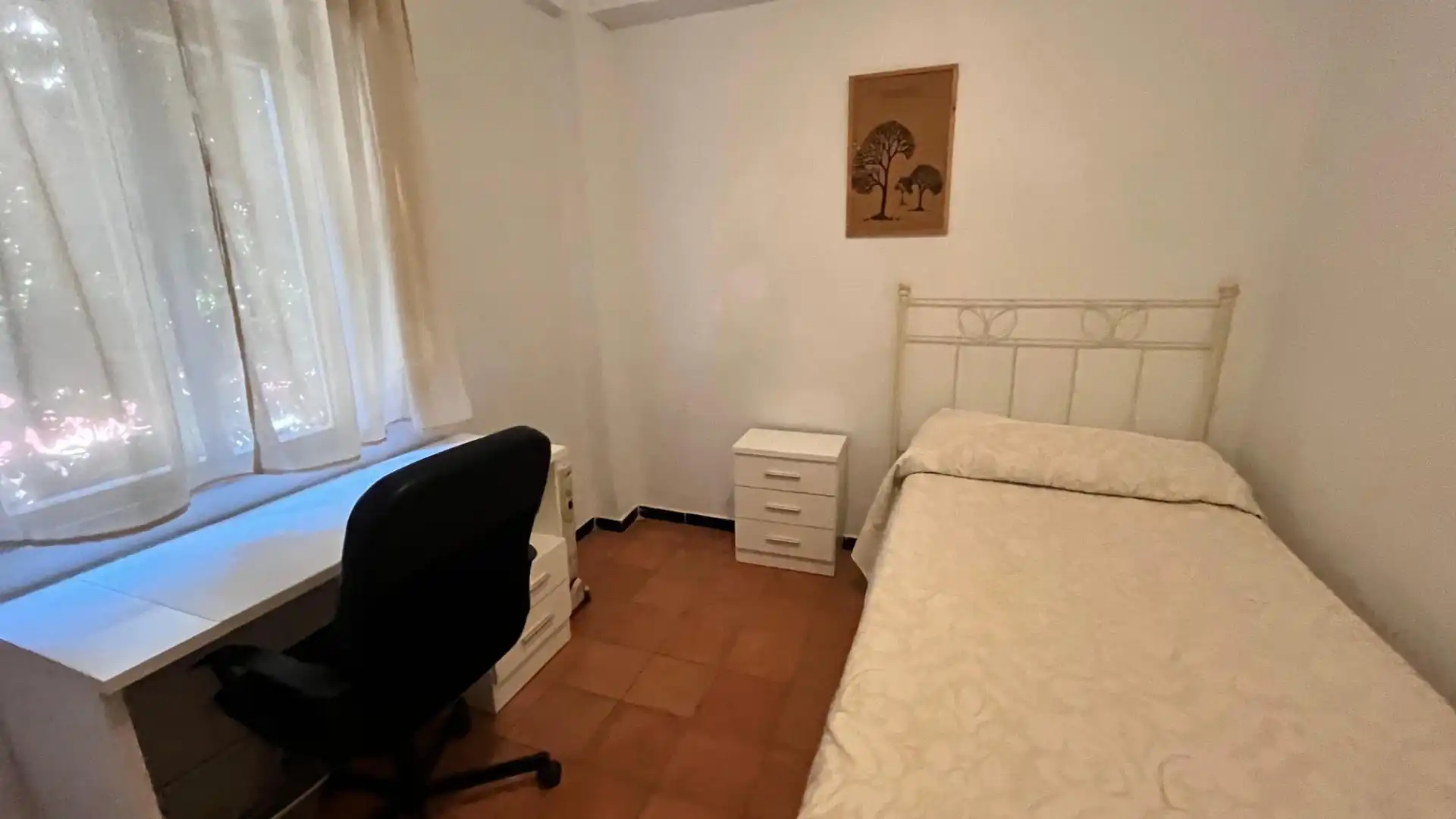 Habitación de Piso de alquiler en Sevilla con Aire acondicionado y Terraza