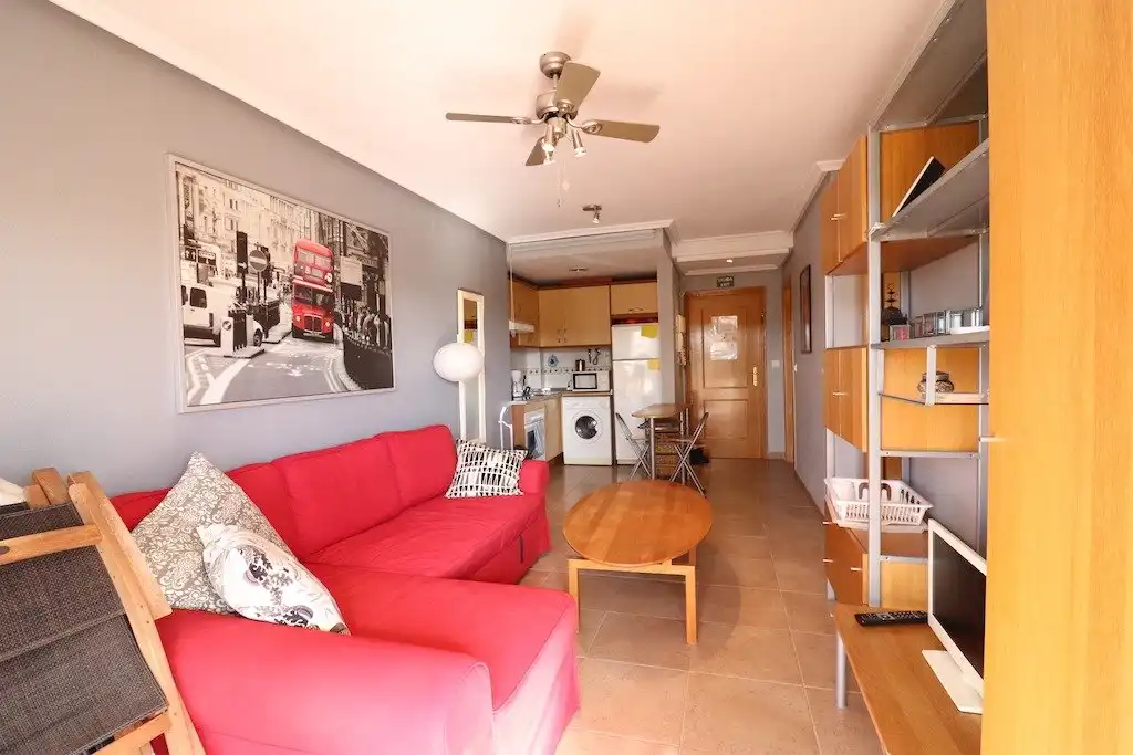 Living room of Apartments for rent in Orihuela  with Air Conditioner, Terrace and Furnished
