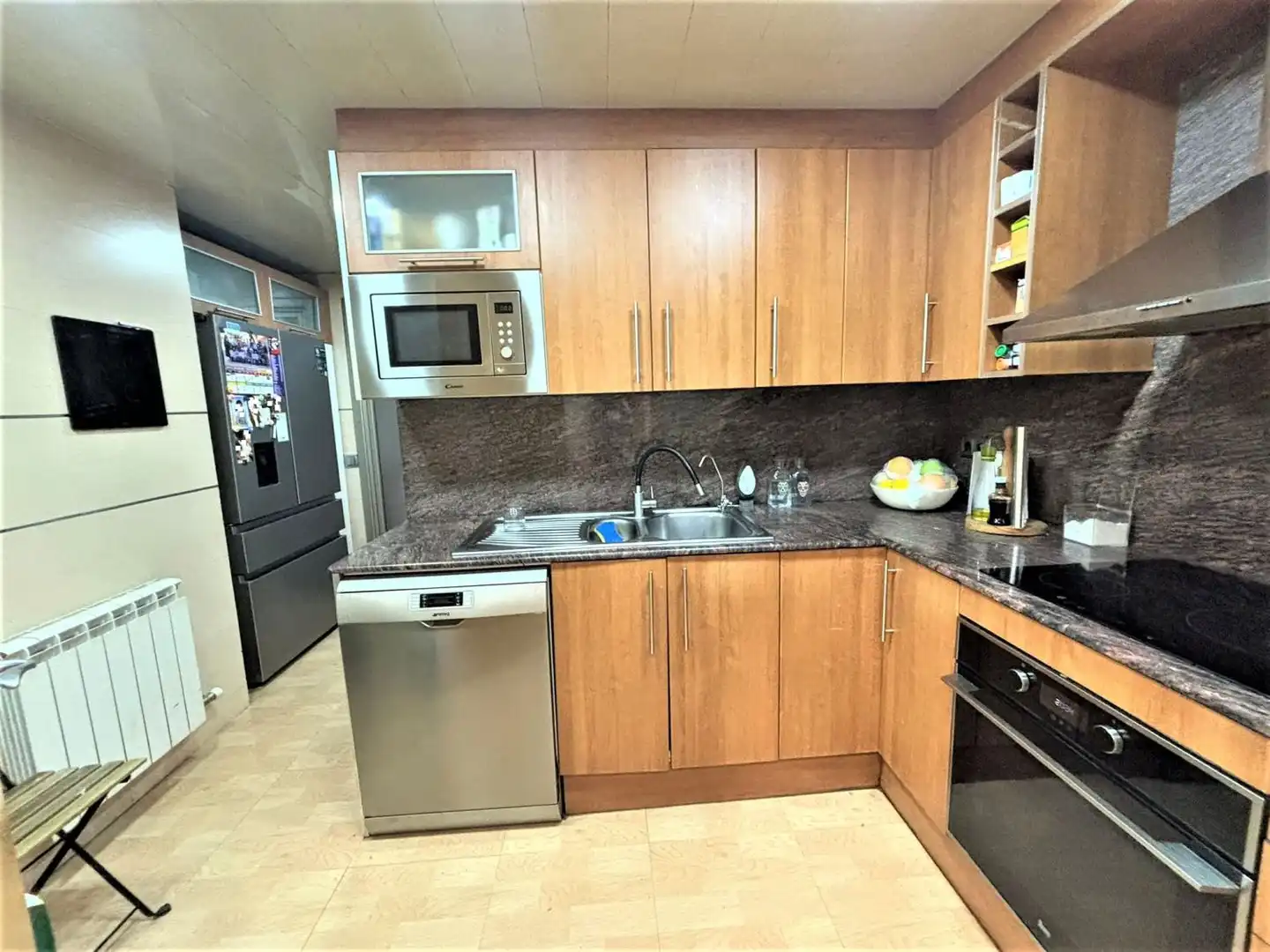 Kitchen of Flat for sale in Terrassa  with Heating and Parquet flooring