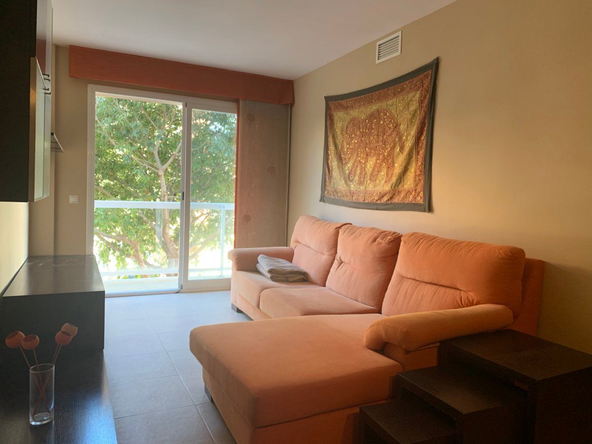 Sala de estar de Piso de alquiler en  Palma de Mallorca con Aire acondicionado, Calefacción y Balcón