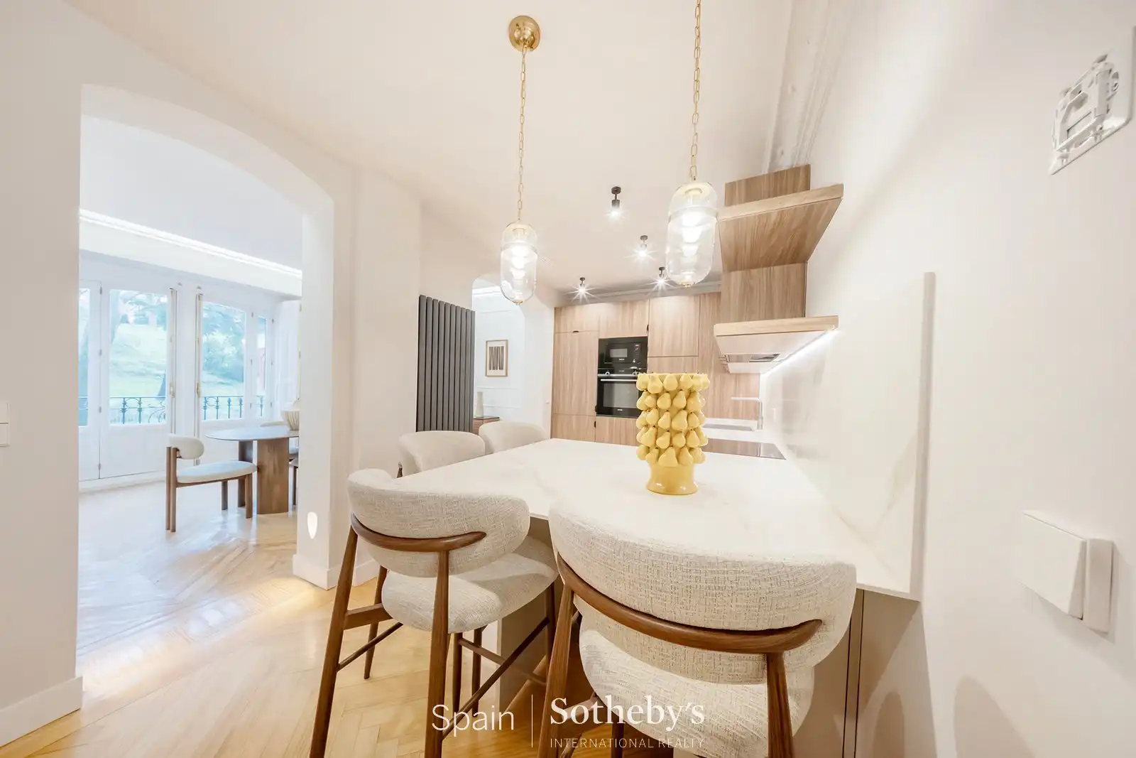 Dining room of Apartments for sale in Madrid  with Air Conditioner and Heating