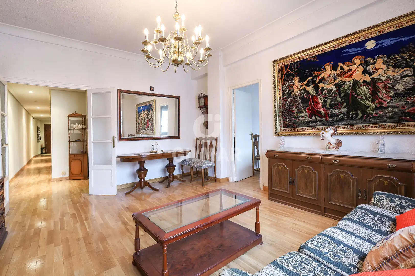 Sala d'estar de Pis en venda en Madrid amb Calefacció i Traster