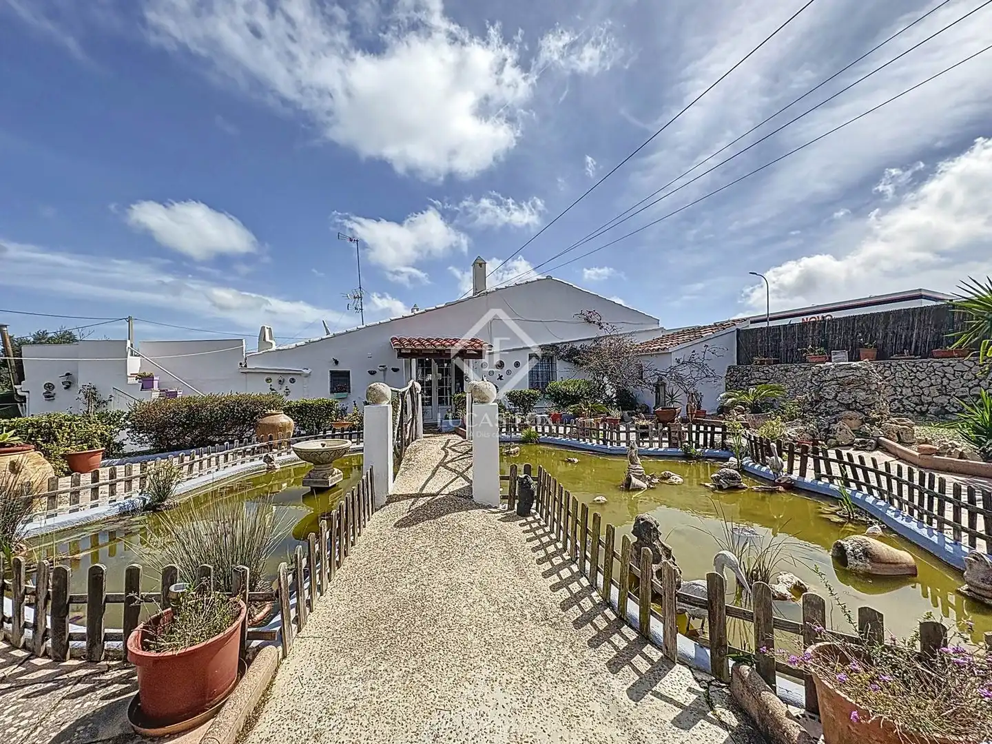 Vista exterior de Finca rústica en venda en Maó - Mahón amb Aire condicionat, Calefacció i Jardí privat