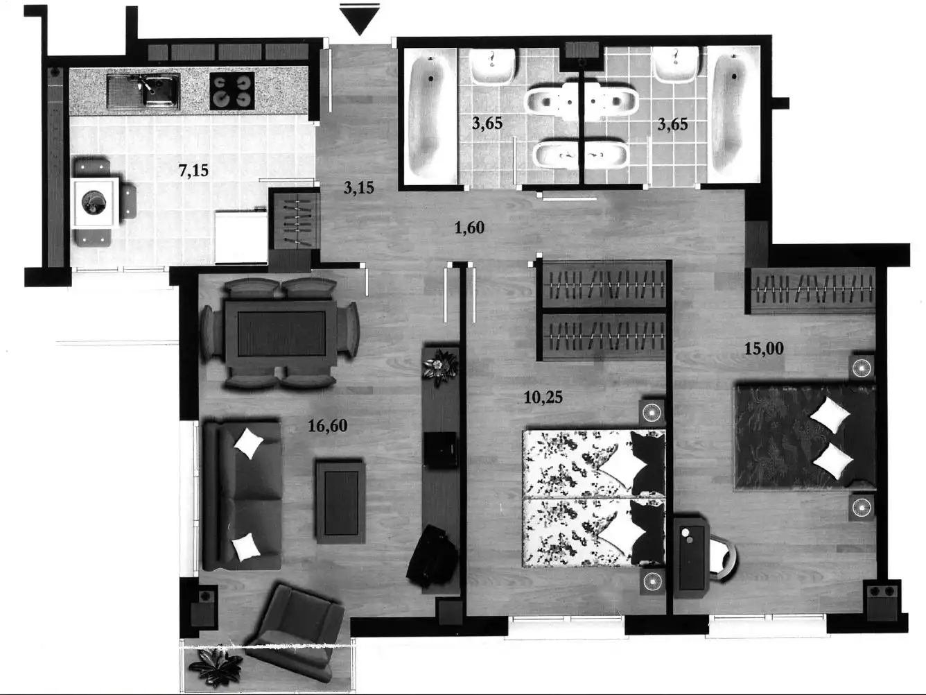 Wohnung zur Miete in Calle del Arte, 19, Costillares