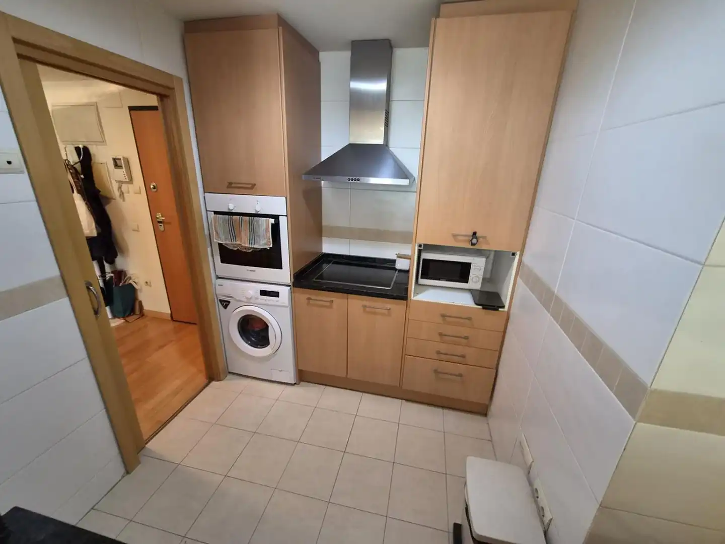 Kitchen of Flat for sale in Castellón de la Plana / Castelló de la Plana  with Air Conditioner, Heating and Parquet flooring