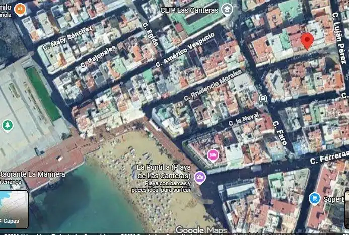 Vista exterior de Àtic en venda en Las Palmas de Gran Canaria amb Terrassa i Balcó