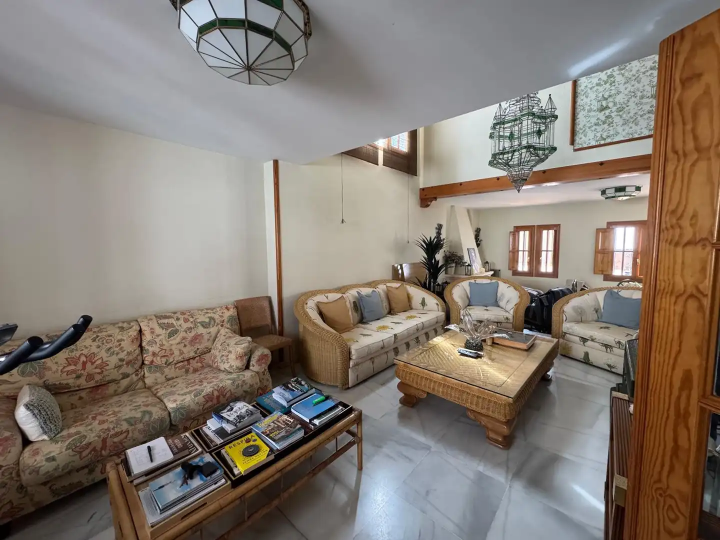 Living room of Houses for sale in Roquetas de Mar  with Air Conditioner, Heating and Private garden