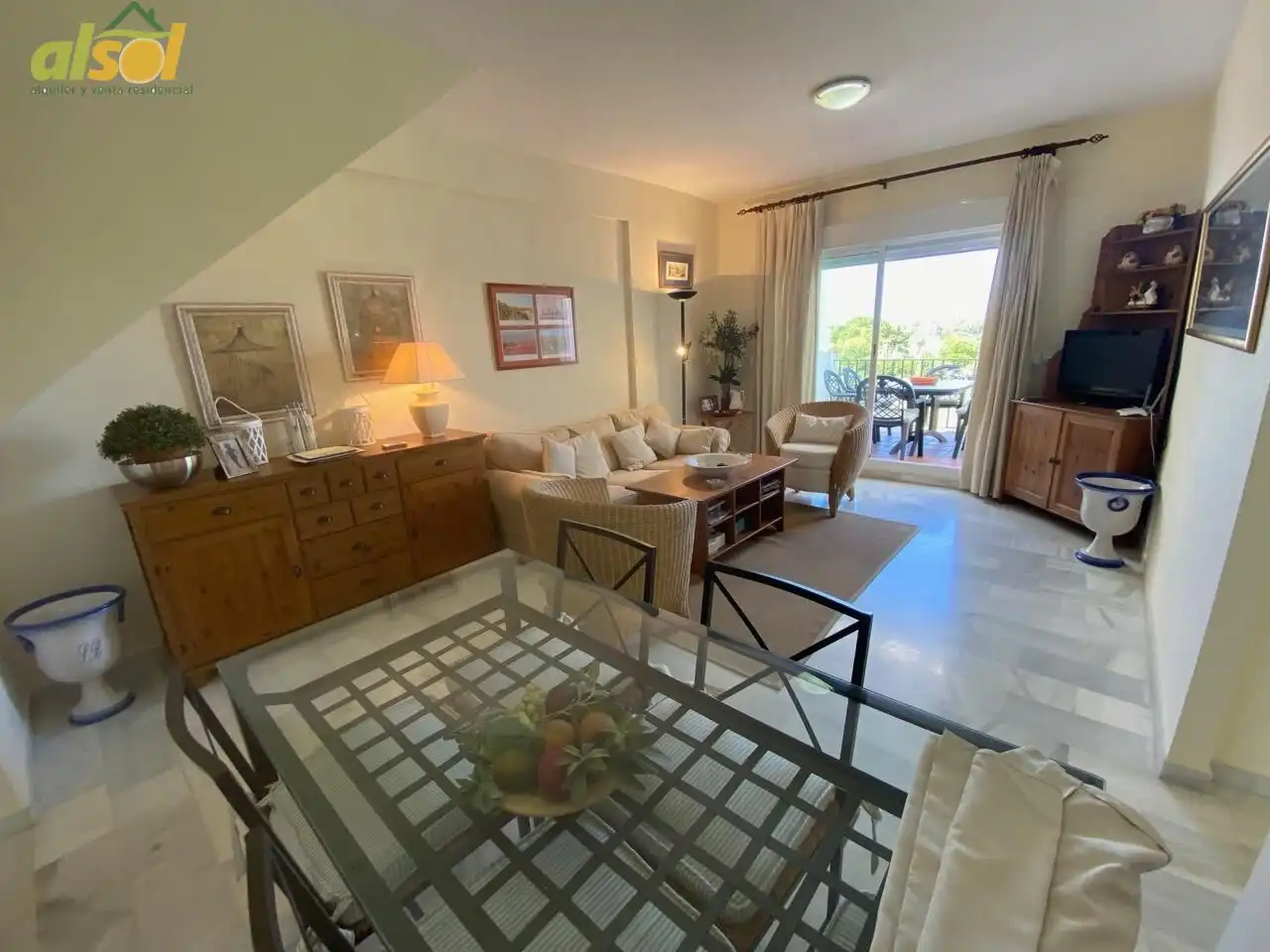 Living room of Attic for sale in Rota  with Air Conditioner, Terrace and Storage room