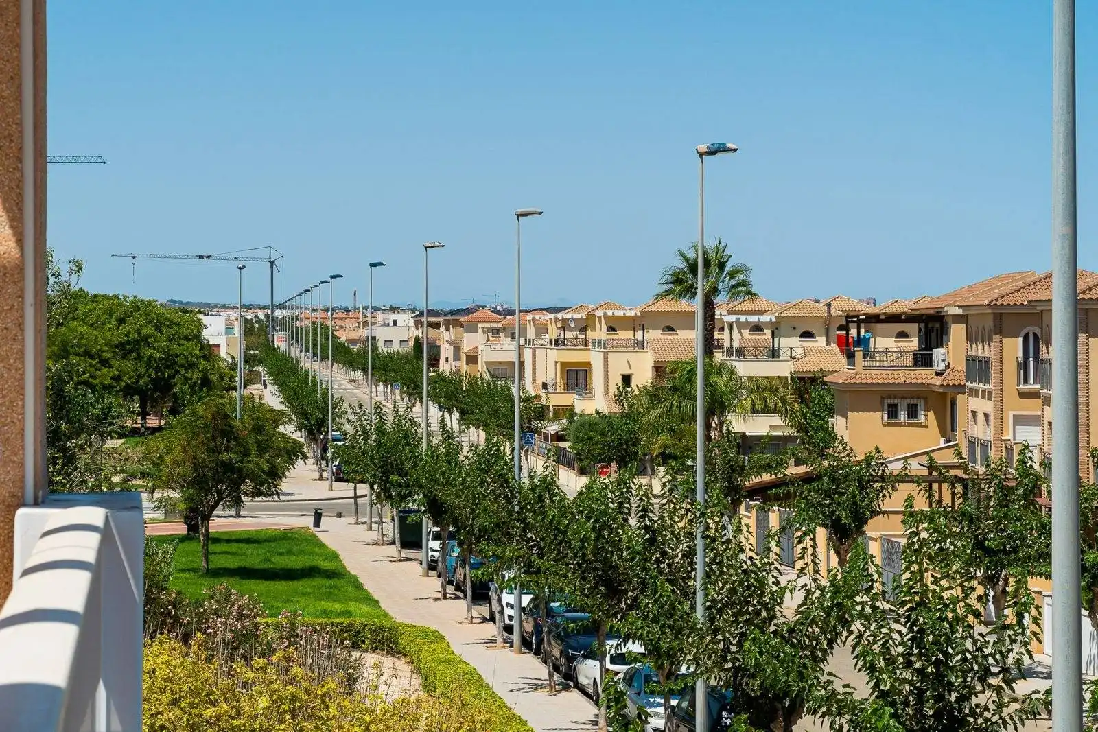 Exterior view of Detached homes for rent in Pilar de la Horadada  with Air Conditioner, Heating and Private garden