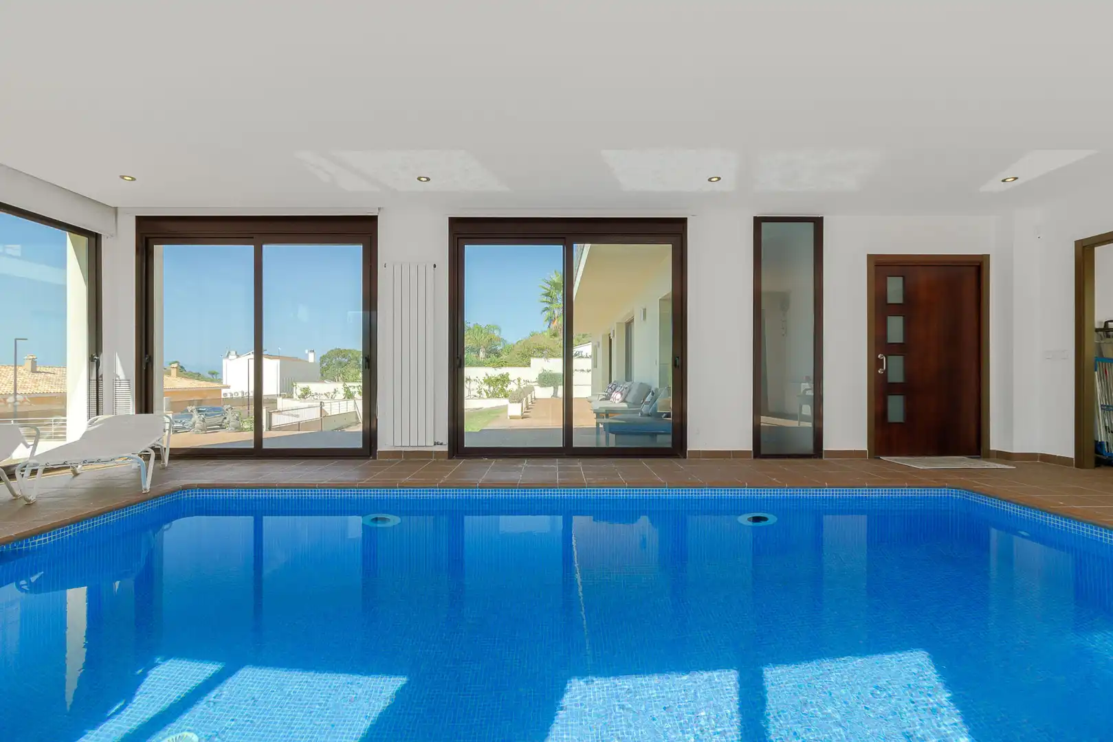 Piscina de Casa o chalet en venta en Pau con Aire acondicionado, Calefacción y Jardín privado