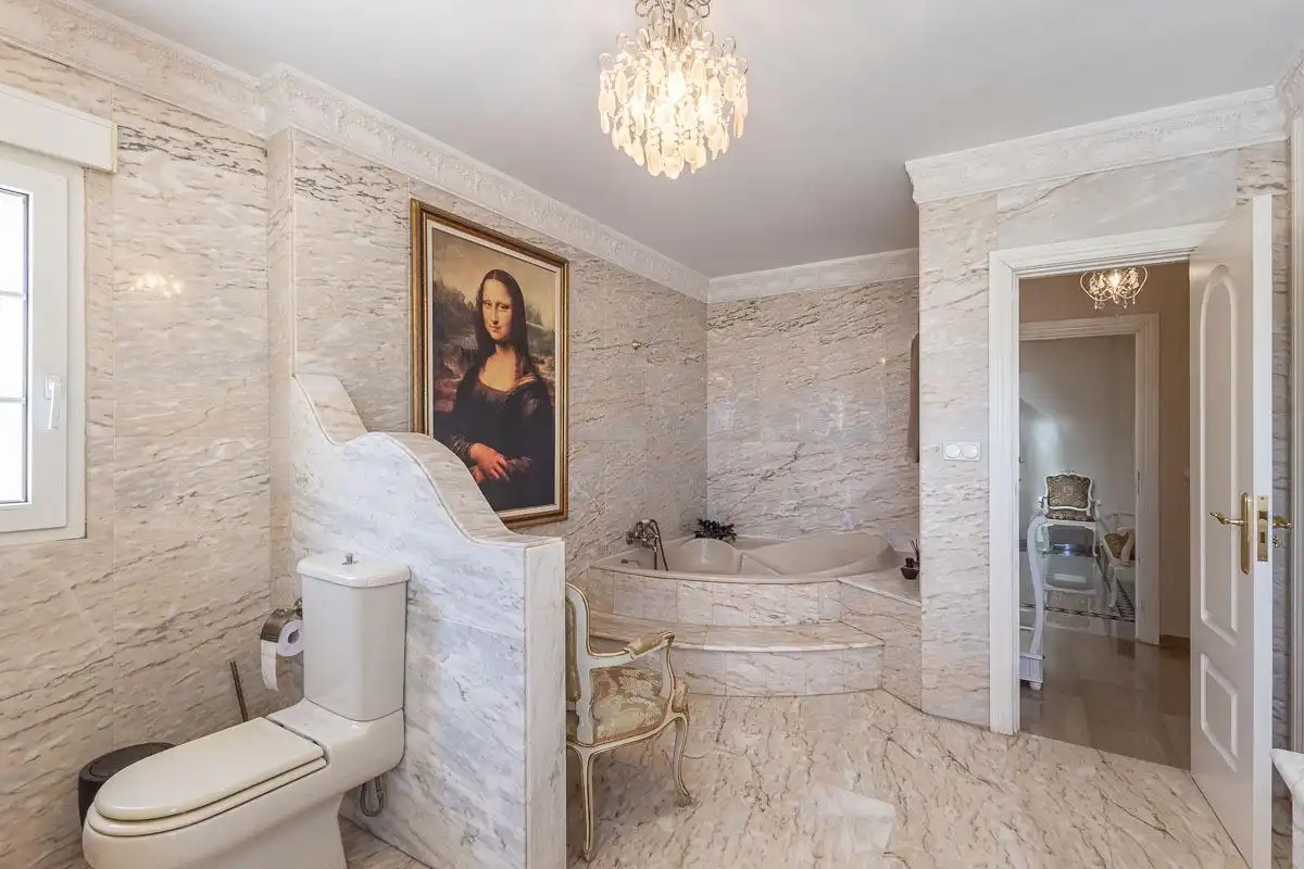 Bathroom of Houses for sale in Ogíjares  with Air Conditioner, Heating and Private garden