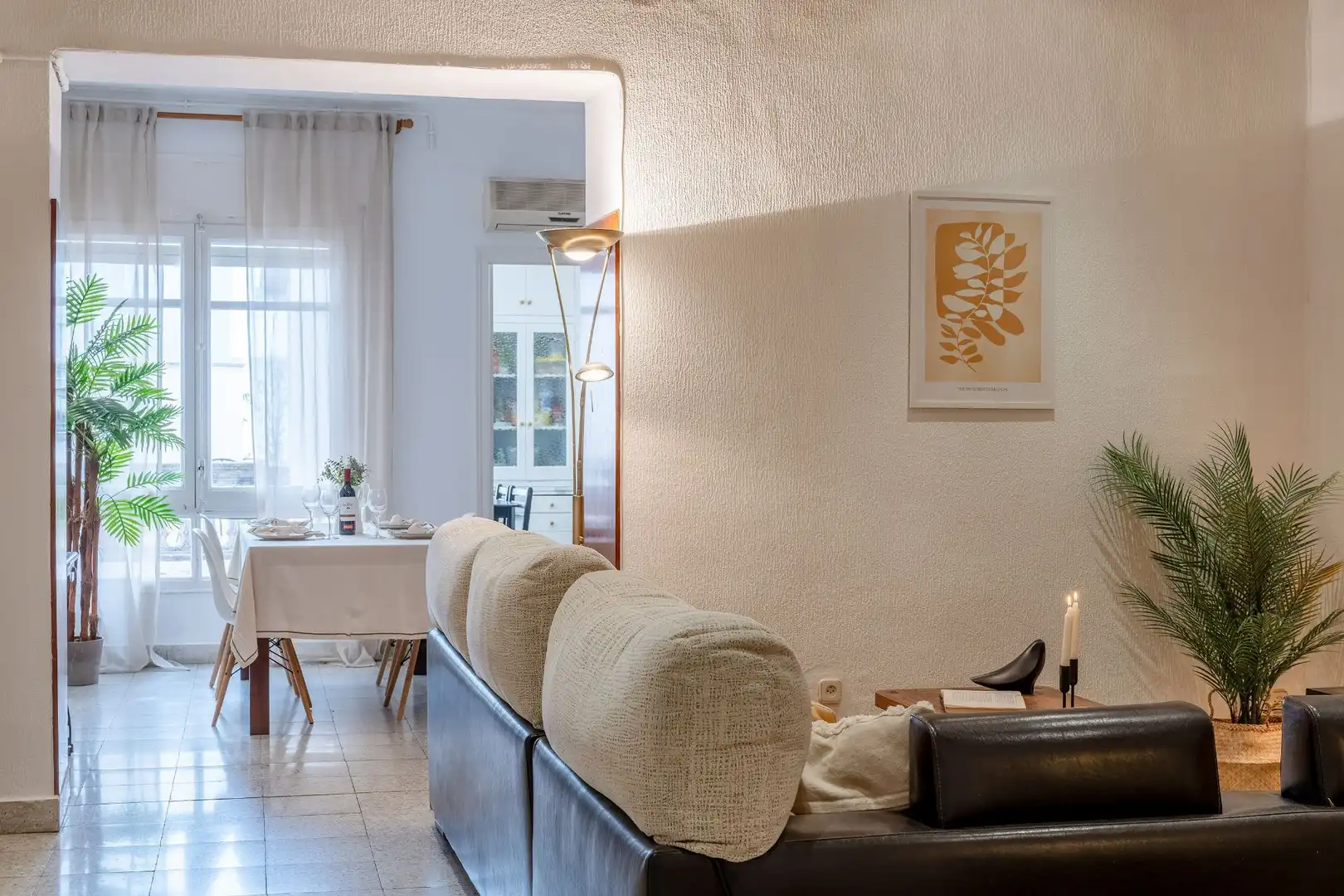 Sala de estar de Piso en venta en Mataró con Aire acondicionado, Calefacción y Trastero