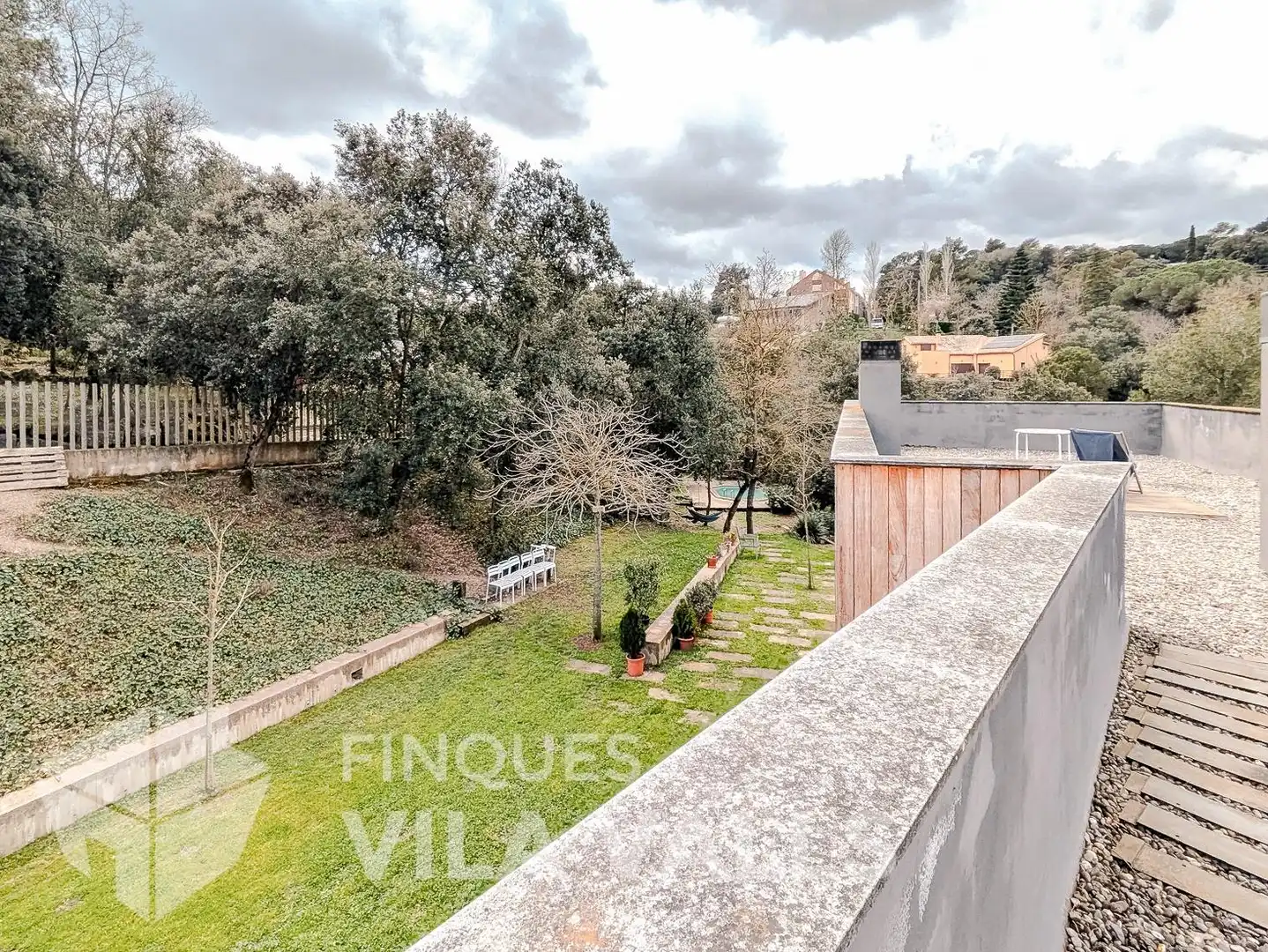Terrassa de Casa o xalet en venda en Sant Quirze Safaja