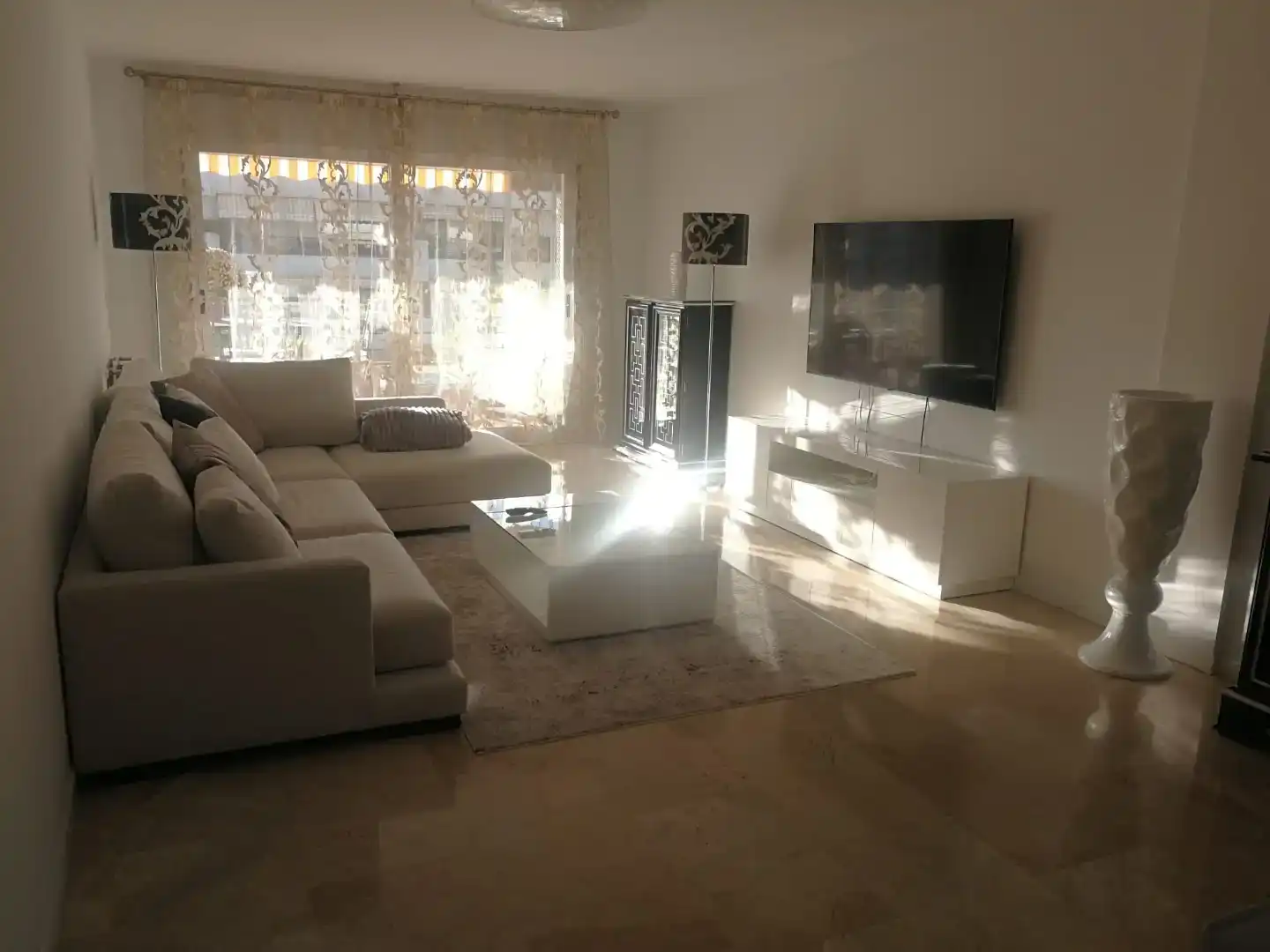 Living room of Flat for rent in San Pedro de Alcántara