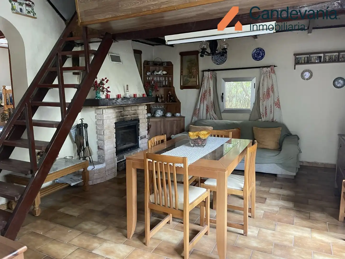 Comedor de Finca rústica en venta en Zuera con Jardín privado
