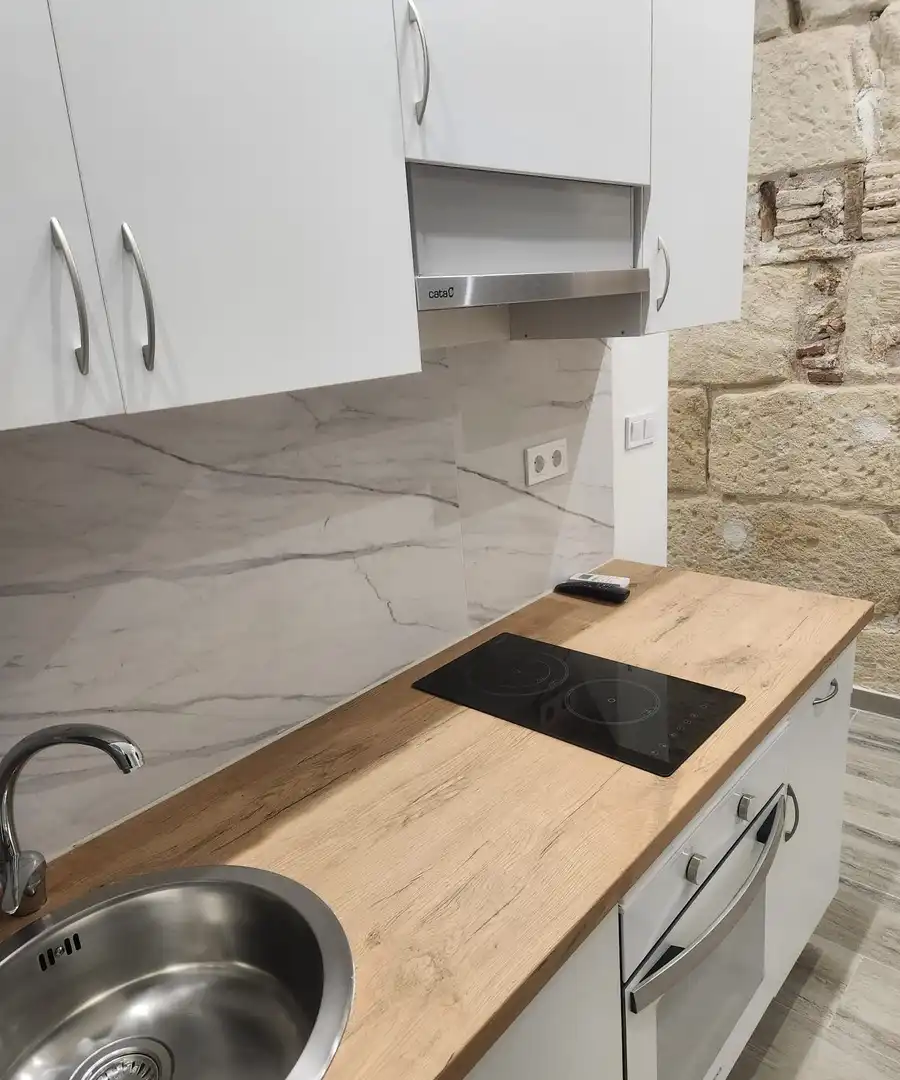 Cocina de Estudio de alquiler en Cartagena con Amueblado