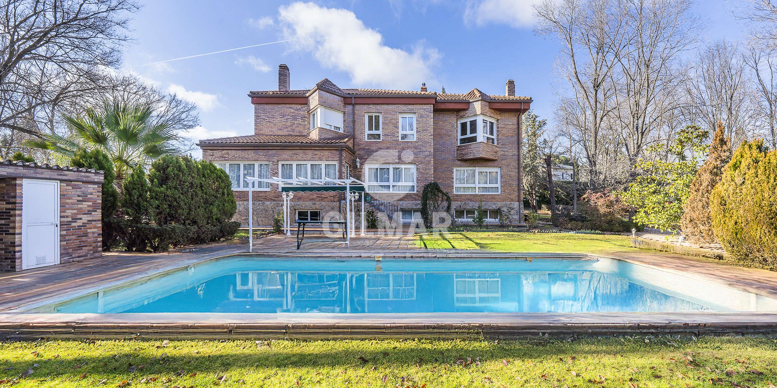 Garden of House or chalet for sale in Pozuelo de Alarcón  with Heating, Private garden and Swimming Pool