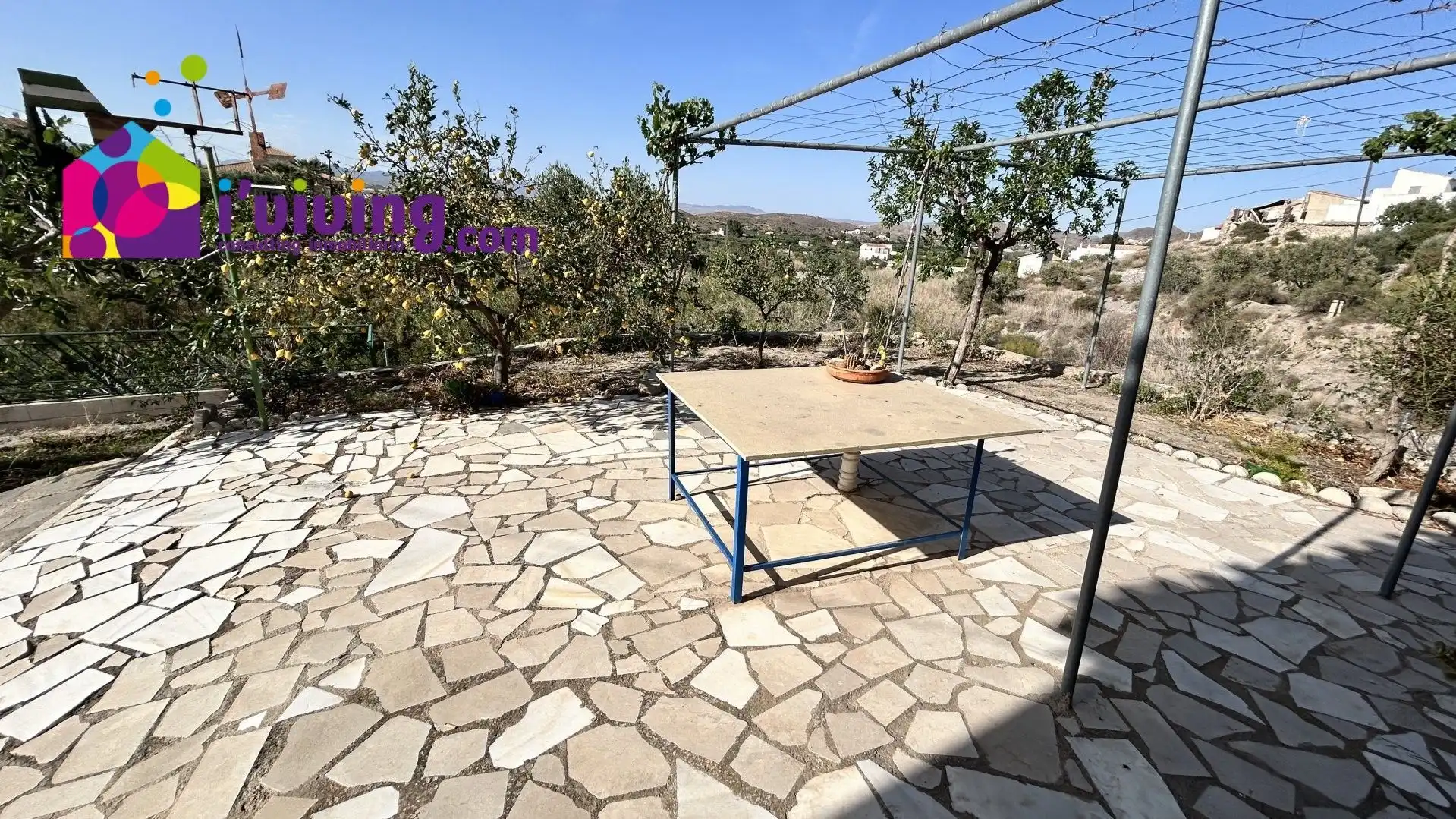 Jardín de Finca rústica de alquiler en Cantoria