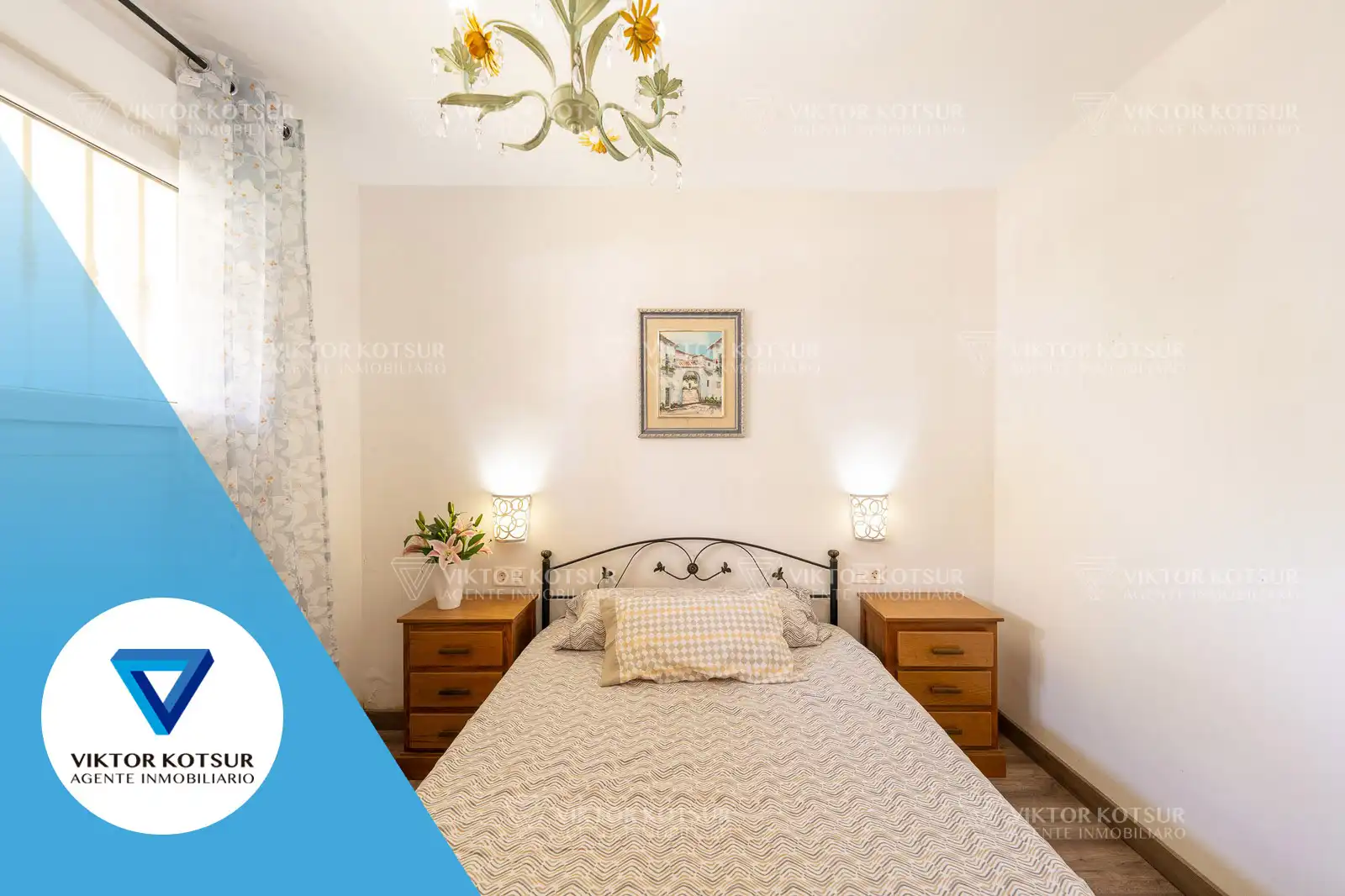 Dormitori de Apartament en venda en Roquetas de Mar amb Aire condicionat, Parquet i Terrassa