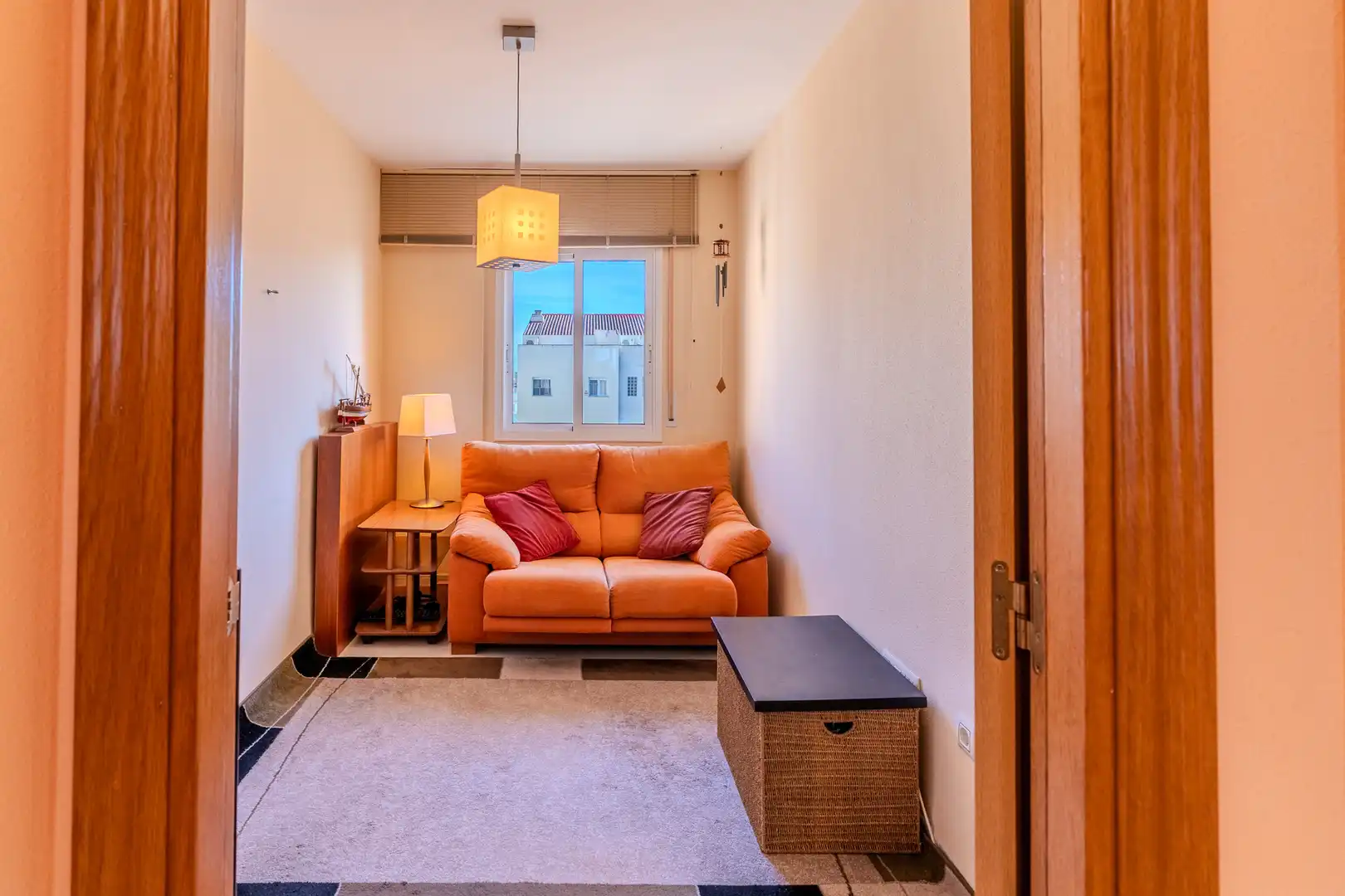 Sala de estar de Dúplex en venta en L'Ampolla con Aire acondicionado, Calefacción y Terraza