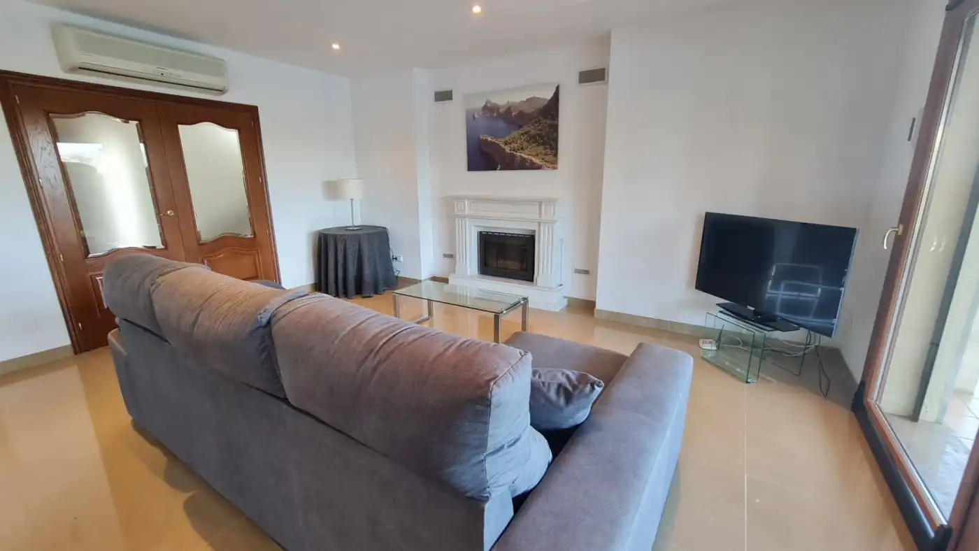 Living room of Houses for sale in Calvià  with Heating, Private garden and Terrace