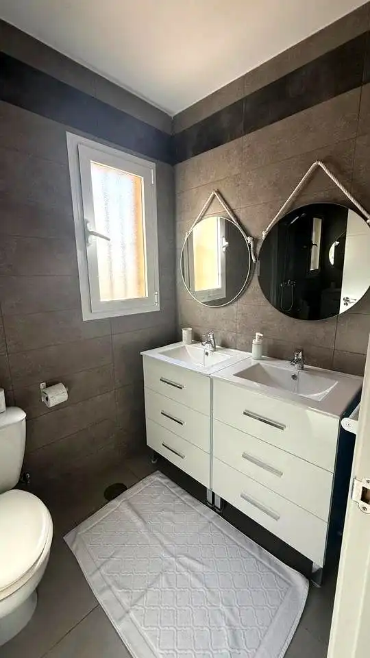 Baño de Casa adosada en venta en Málaga con Aire acondicionado y Piscina comunitaria