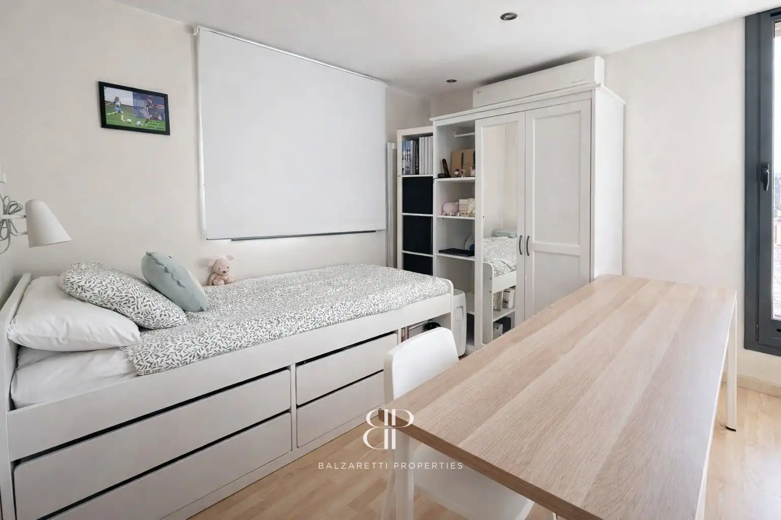 Bedroom of Flat for sale in Alella  with Heating, Terrace and Furnished