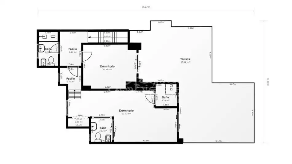 Detached house with terrace for sale in La Fustera, imagen 40