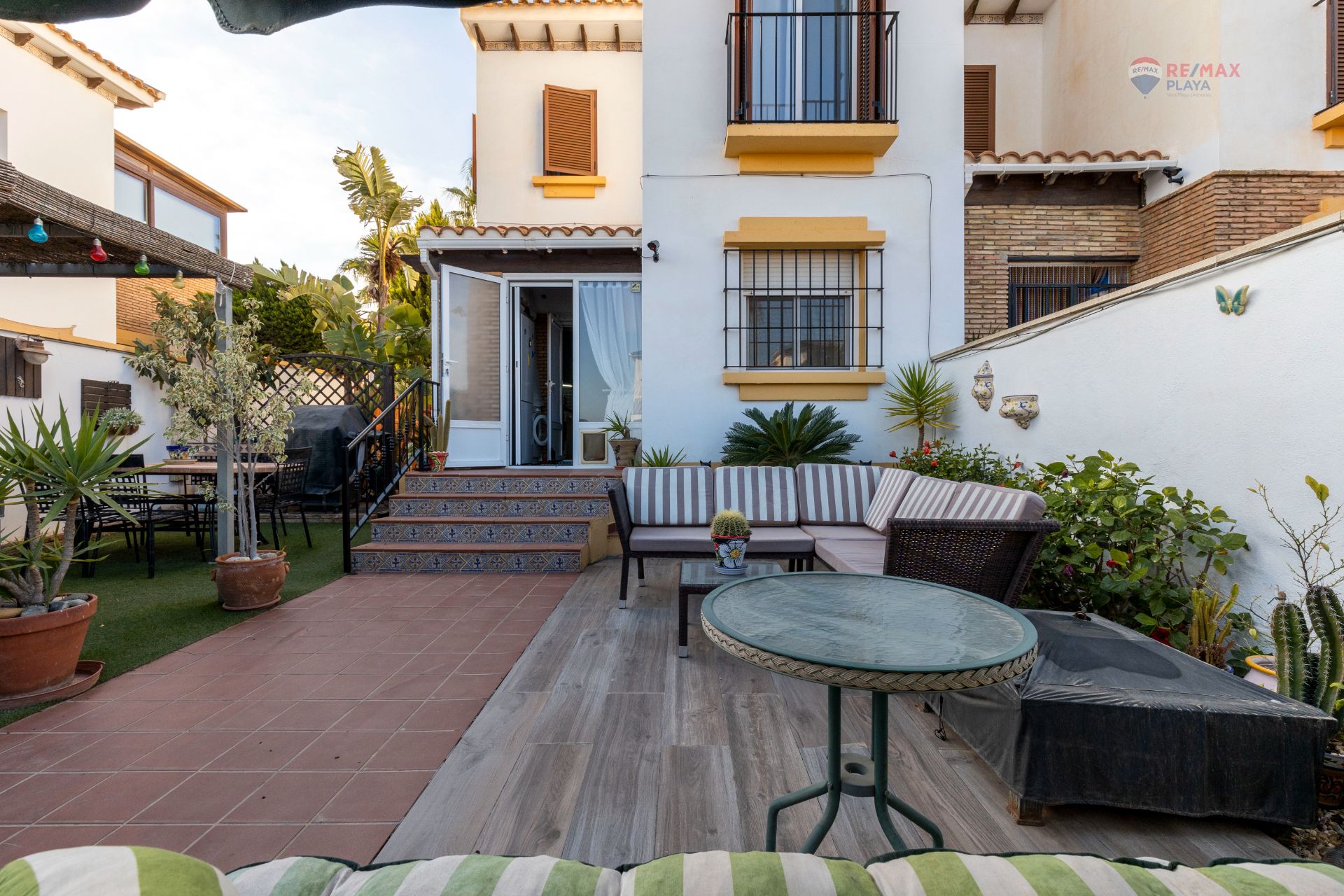 Garden of Single-family semi-detached for sale in Vera  with Air Conditioner, Private garden and Terrace