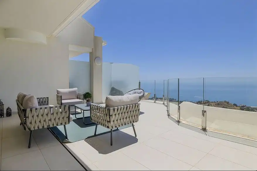 Terraza de Ático en venta en Benalmádena con Aire acondicionado, Terraza y Trastero