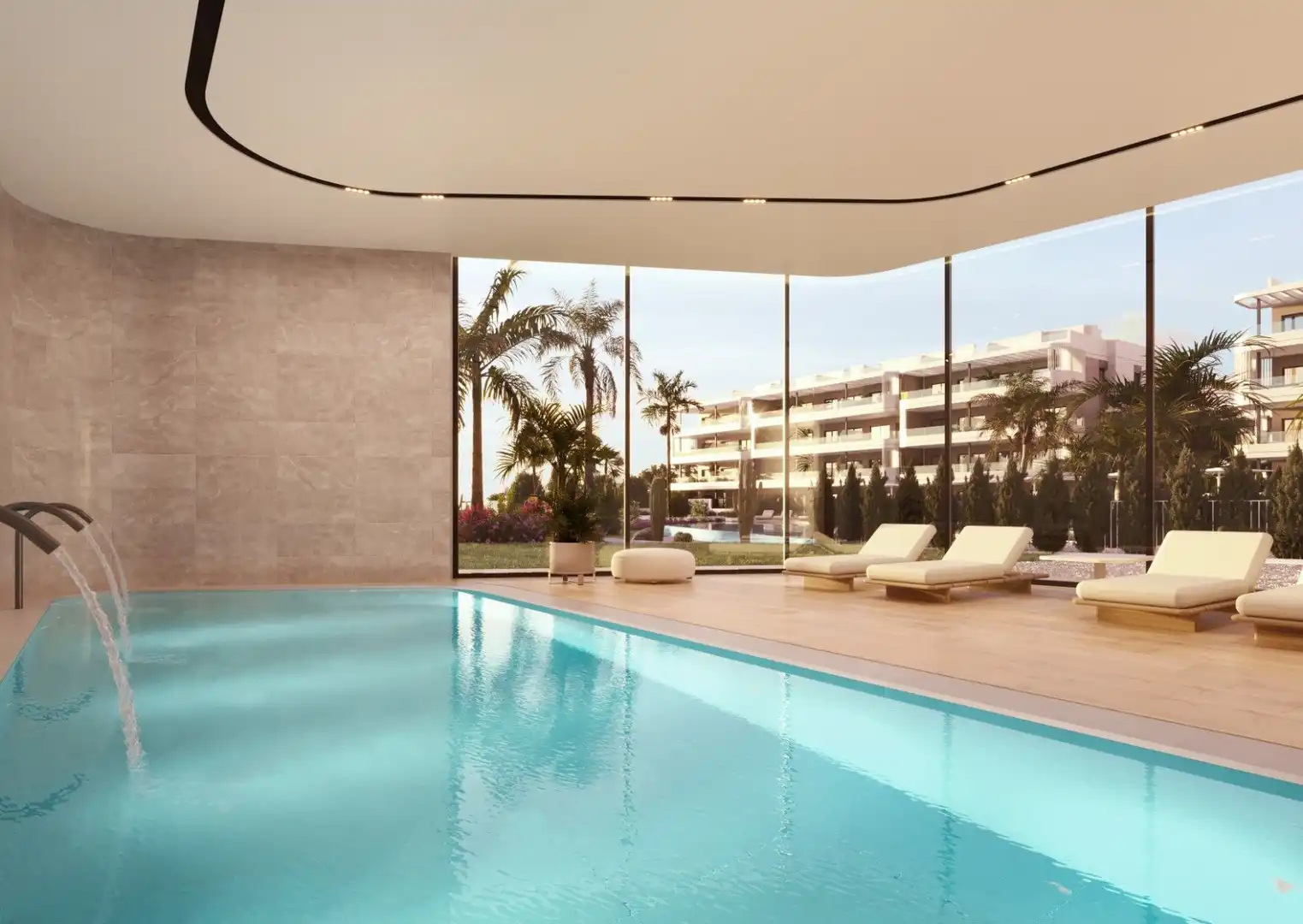 Piscina de Apartament en venda en La Hoya  amb Traster i Piscina comunitària