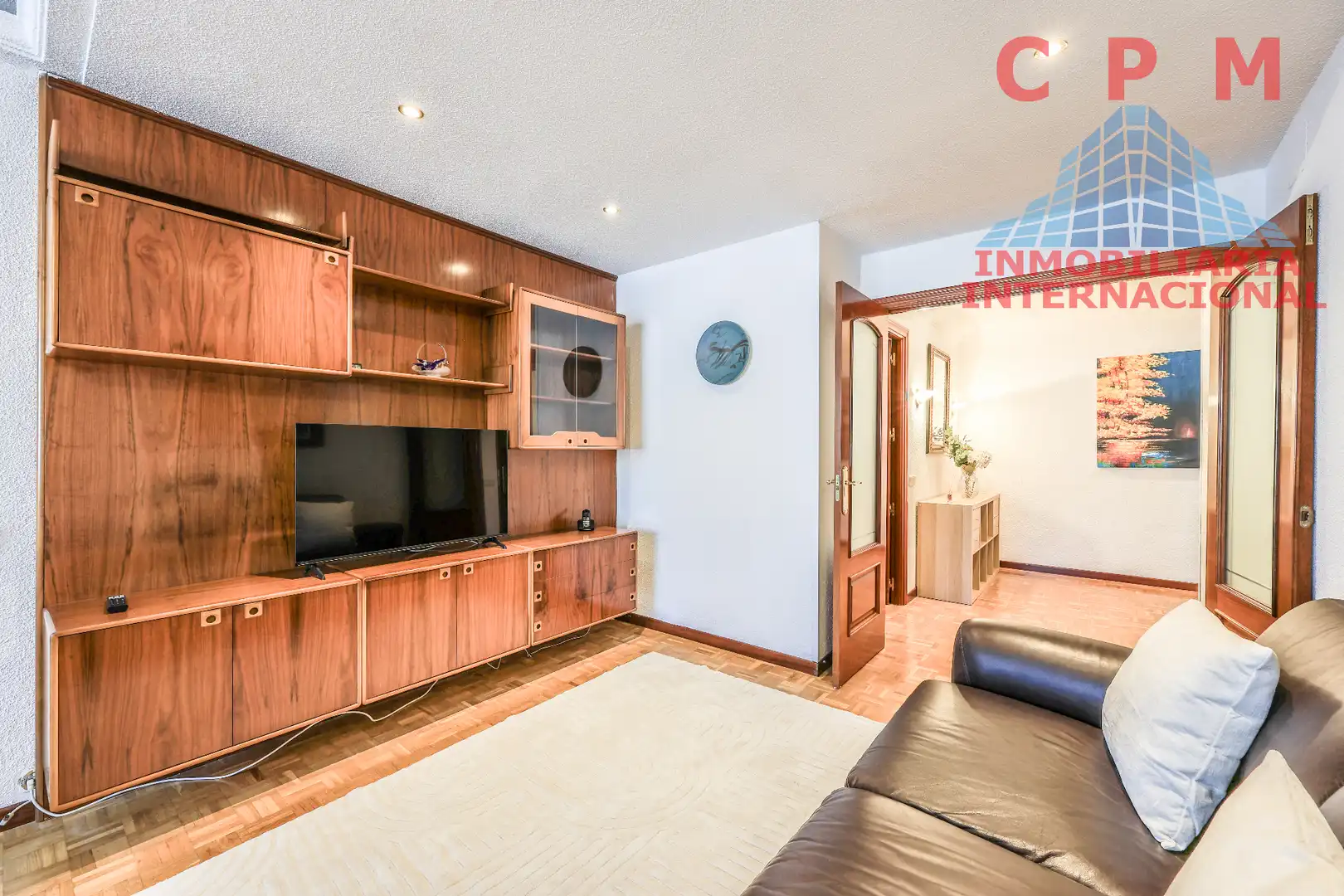 Living room of Flat for rent in Retiro