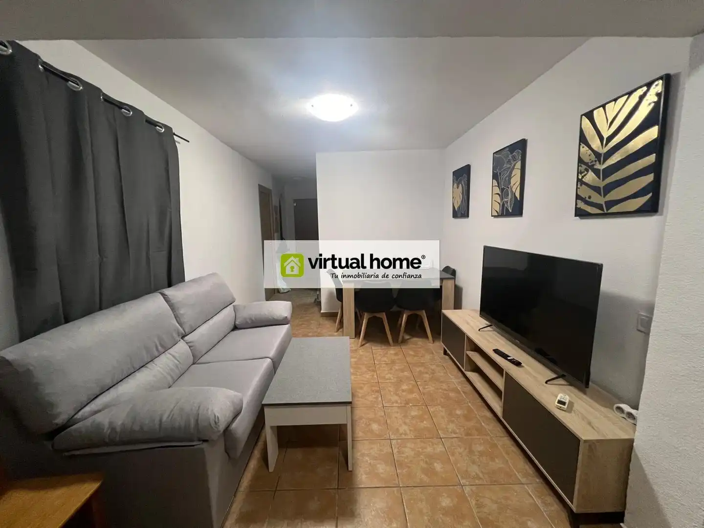 Sala d'estar de Casa o xalet de lloguer en Relleu amb Aire condicionat i Terrassa