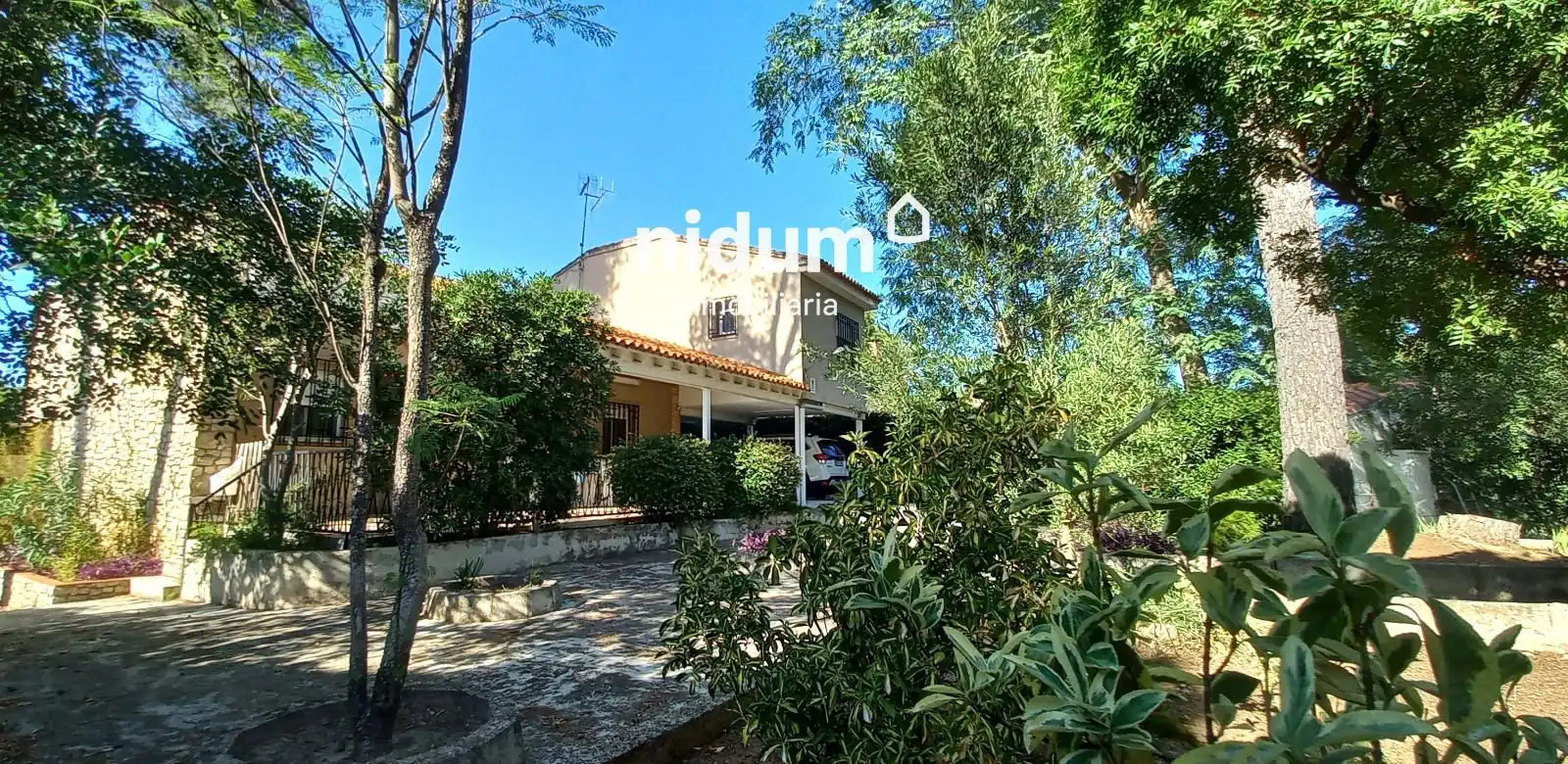 Vista exterior de Casa o xalet en venda en El Genovés amb Aire condicionat, Traster i Piscina