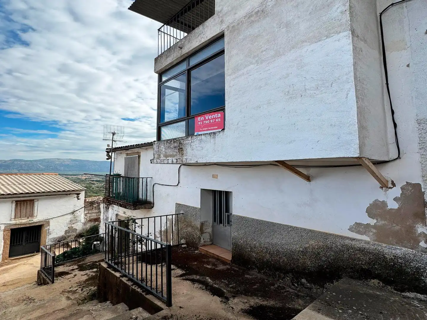 Vista exterior de Casa o chalet en venta en Alcuéscar