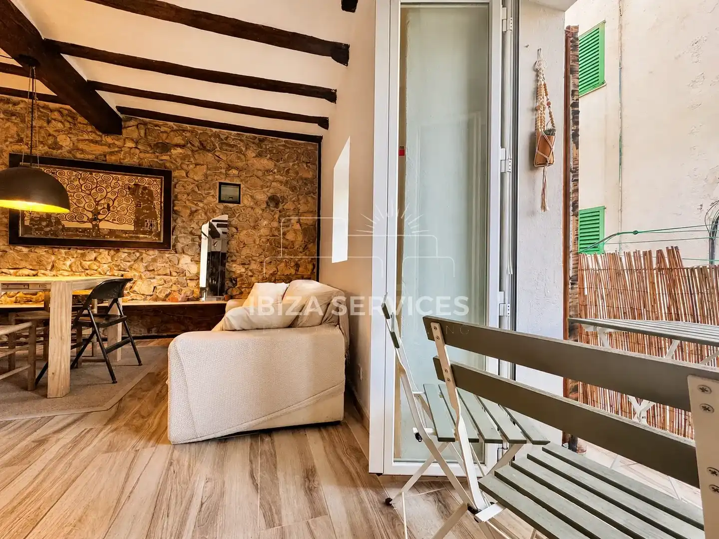 Living room of Flat for sale in Eivissa  with Air Conditioner