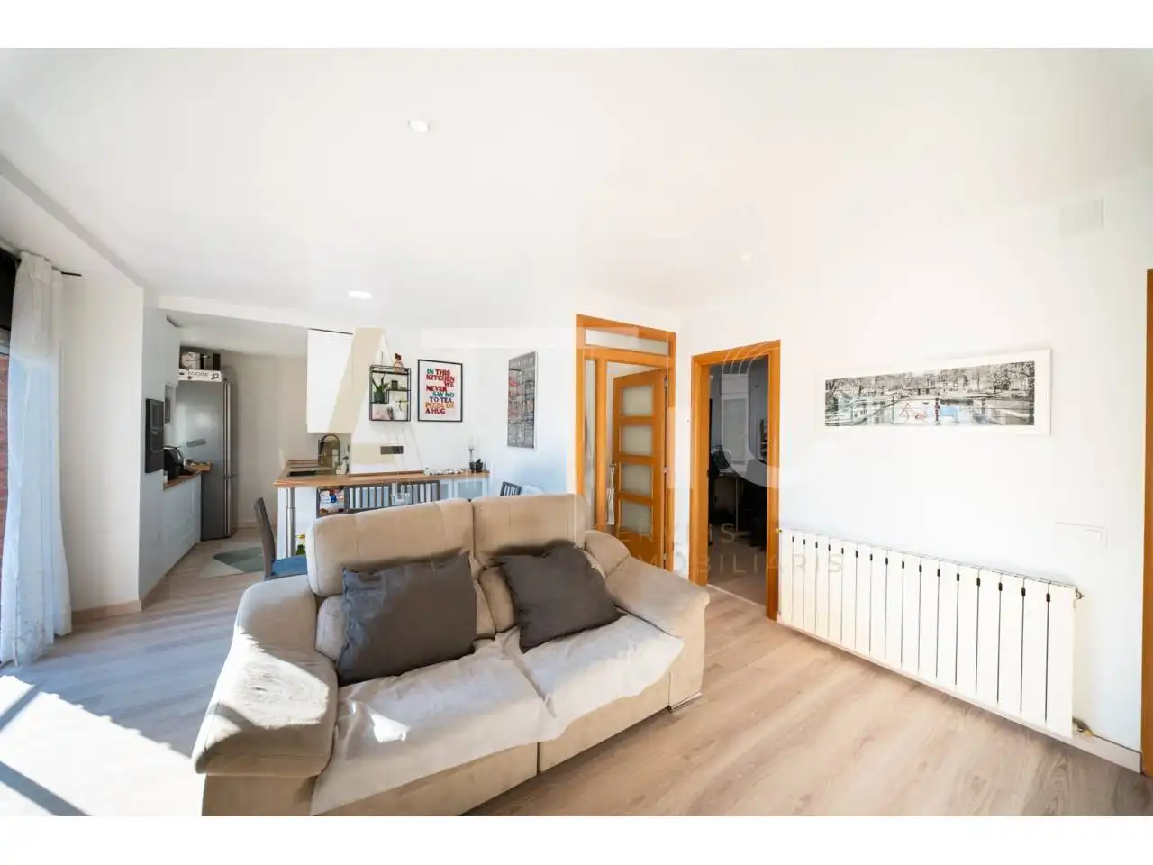 Sala de estar de Piso en venta en Sabadell con Aire acondicionado, Calefacción y Parquet