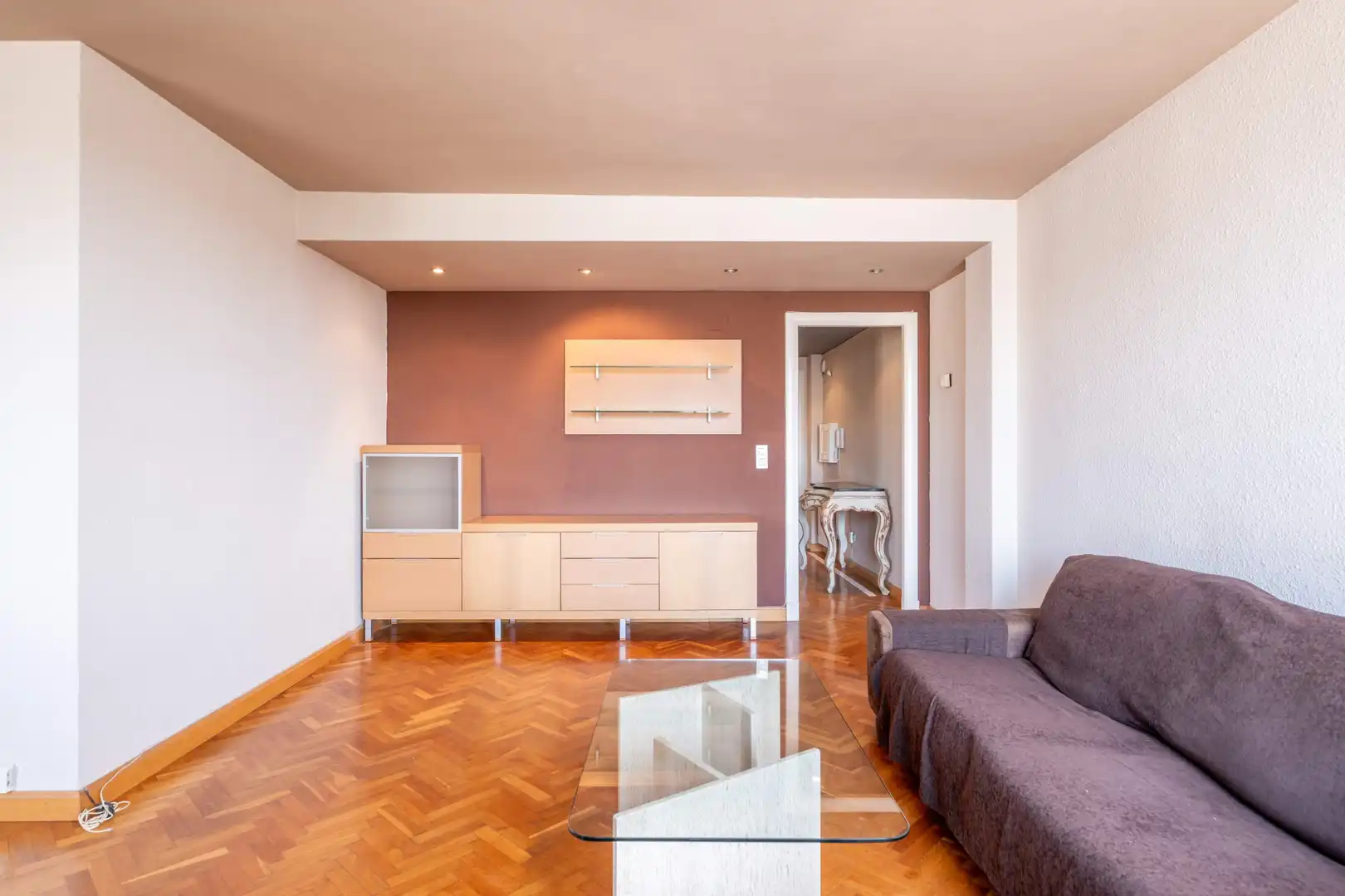Sala de estar de Piso en venta en Zaragoza con Calefacción, Parquet y Terraza