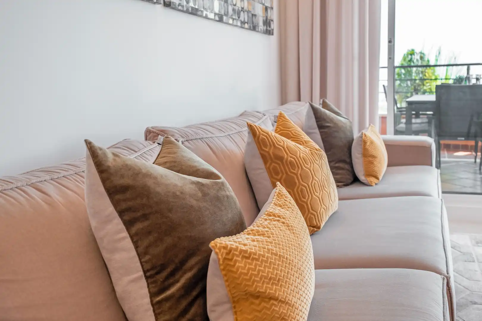 Sala de estar de Apartamento en venta en Marbella