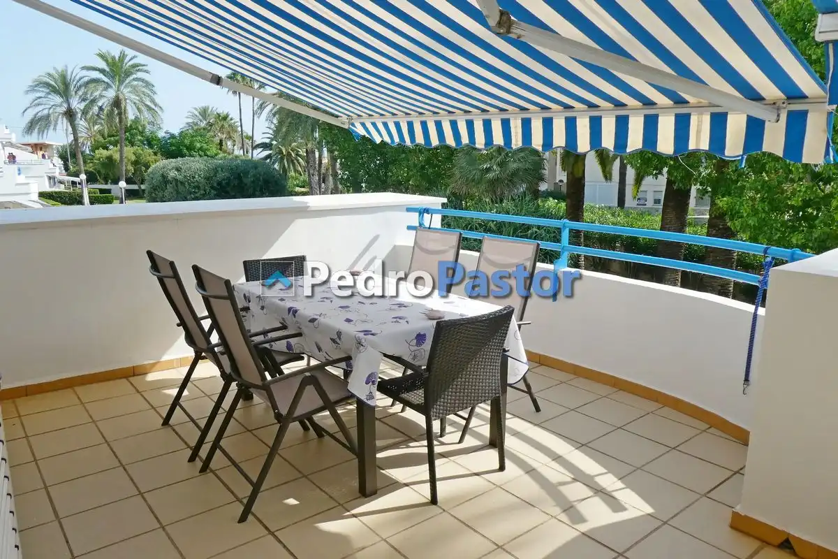 Terrace of Apartments for sale in Dénia  with Air Conditioner, Heating and Private garden