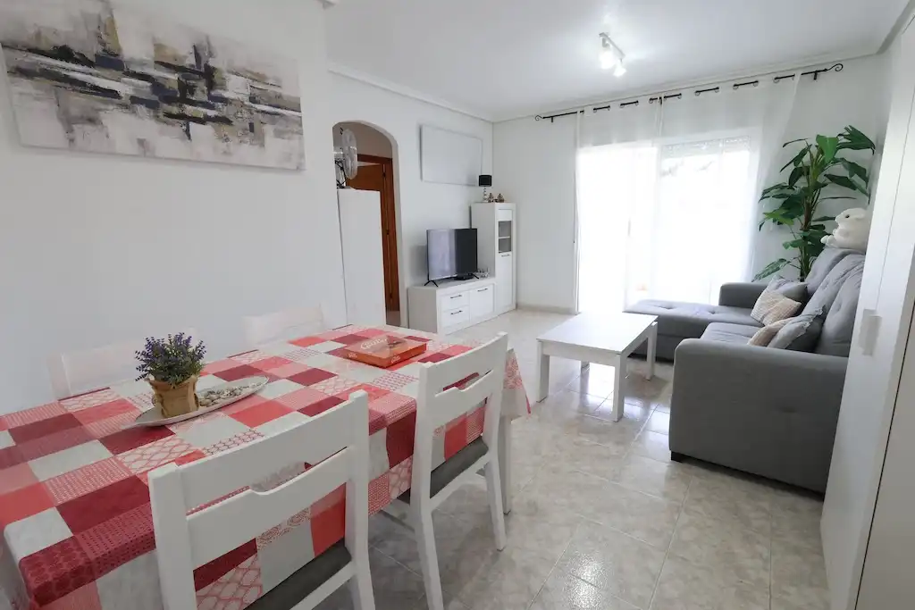 Sala d'estar de Apartament en venda en Orihuela amb Terrassa, Piscina i Moblat